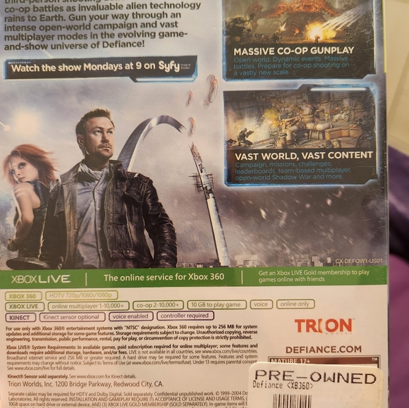 Xbox 360 Defiance - Picture 3 of 3
